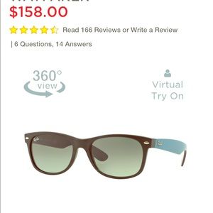 Ray Ban New wafer sunglasses